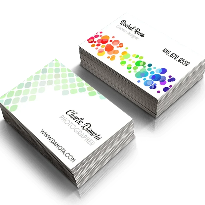 Colour Block Business Cards - Image 2