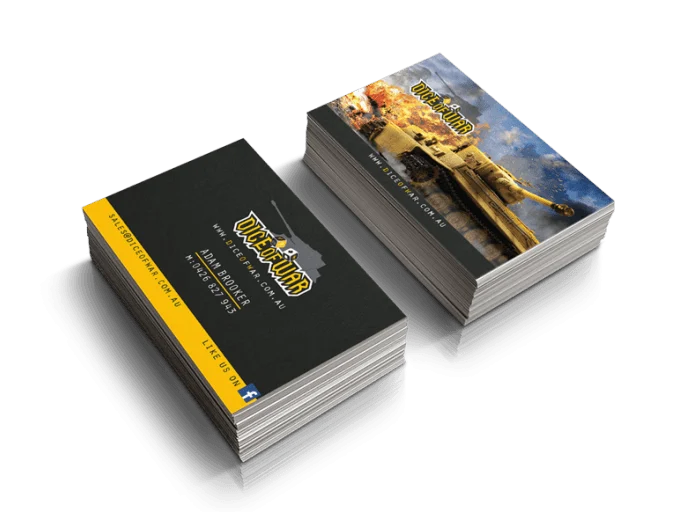 Trades and Industry Business Cards