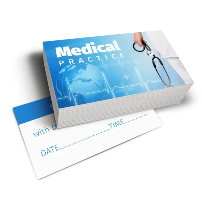 Medical Practice Appointment Cards