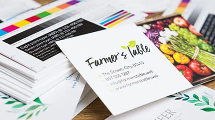 PrintShop team and printed samples