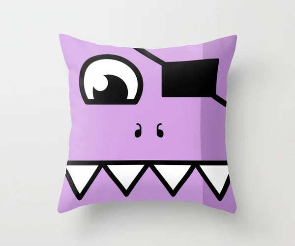 Pirate Monster Pillow Case