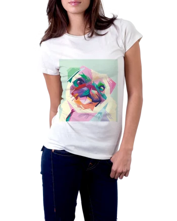 Pug Pop-Art Women's T-Shirt