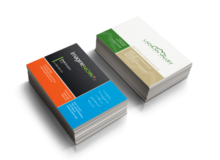 Colored Edge Business Cards