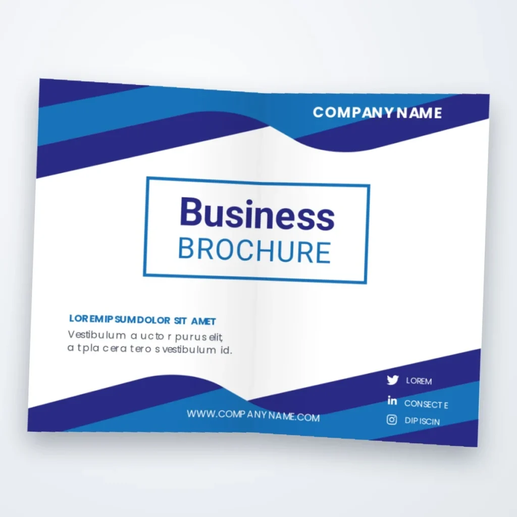 Bi-Fold Brochures printed by PrintShop