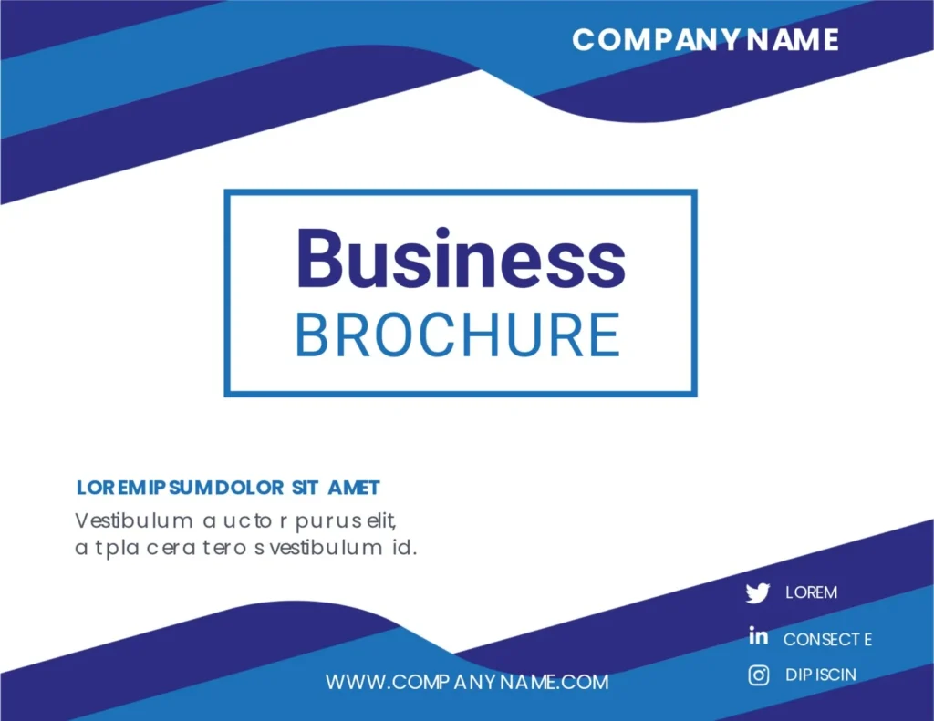 Bi-Fold Brochures design template