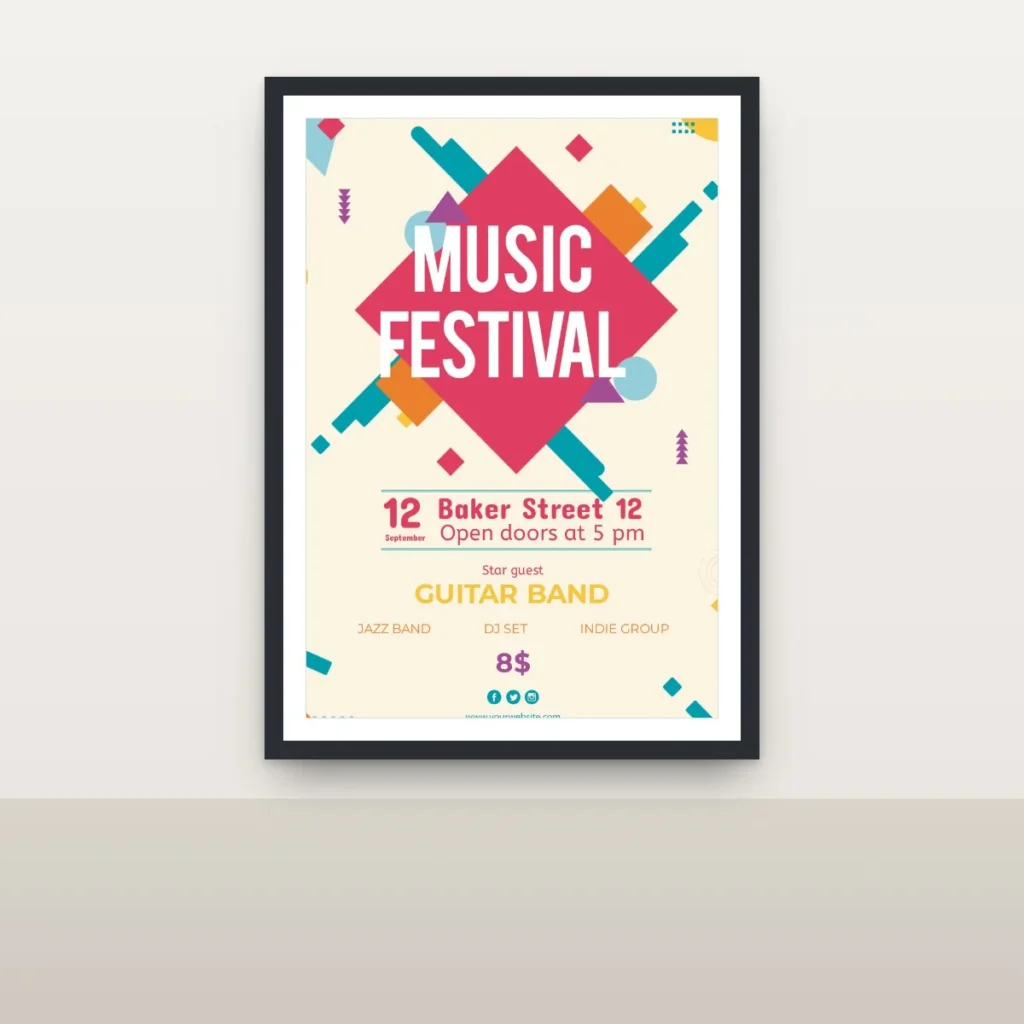 Event Posters printed by PrintShop