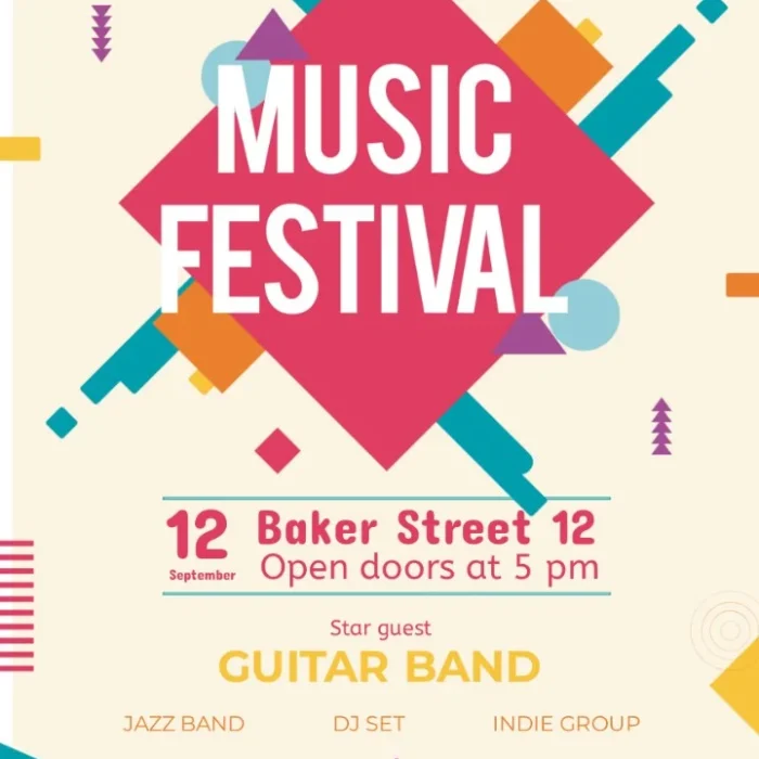 Event Posters design template