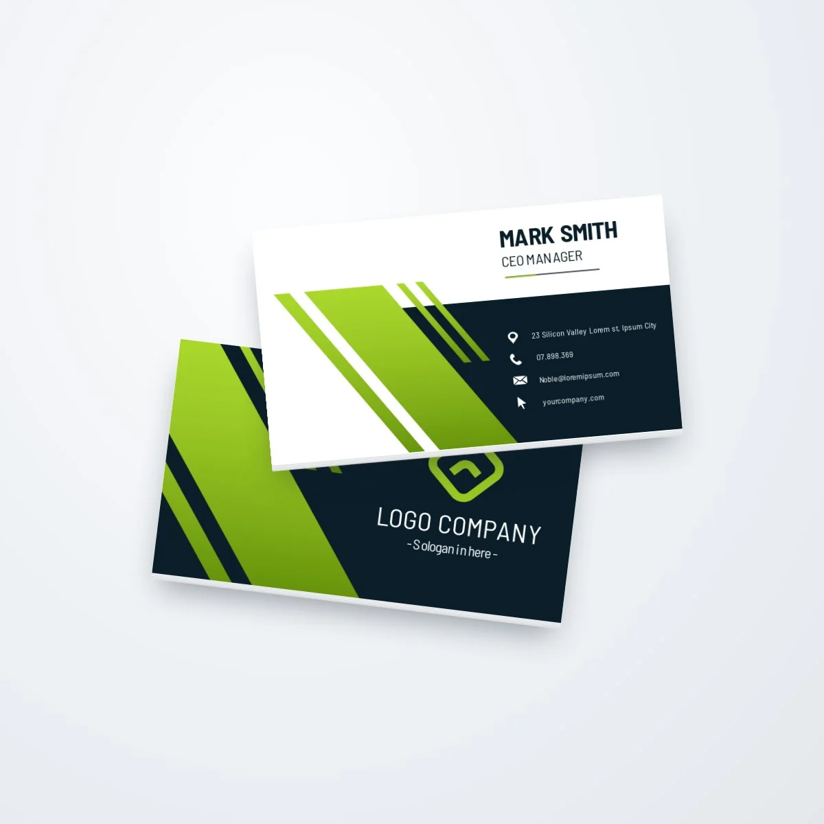 Premium Business Cards printed by PrintShop