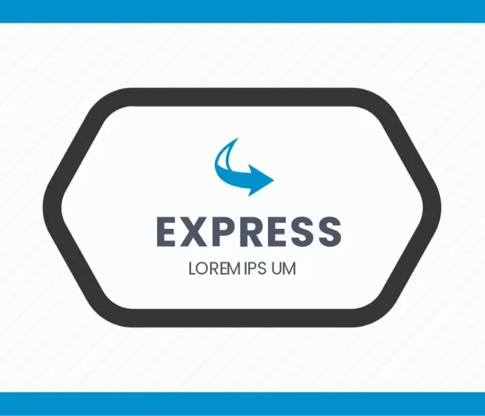 Standard Business Cards, front design template