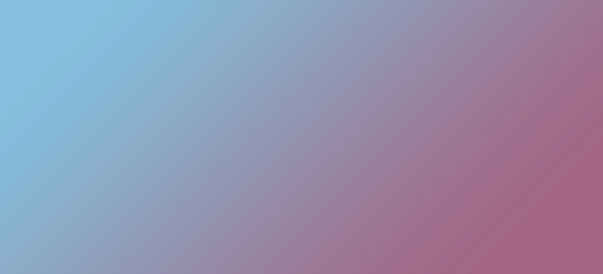 Blue to rose colour gradient